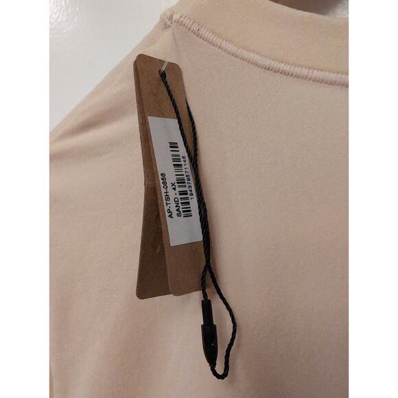 Skims Fits Everybody Super Cropped T-Shirt Sand Normcore Athleisure Size 4X - Picture 5 of 5